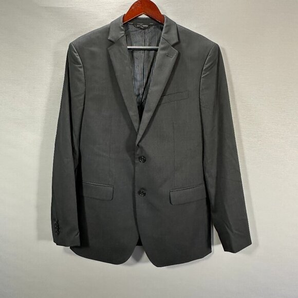 Banana Republic Other - Banana Republic Blazer Mens 40R Slim Wool Suit Jacket Two Button Pockets Gray